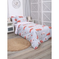 Bed linen 1.5 joint venture Firefighters, size 150x215 cm, 145x210 cm, 50x70 cm