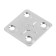 The plate fastener tundra Krep, 37x37x1.2 mm, zinc, in packaging 1 pc.