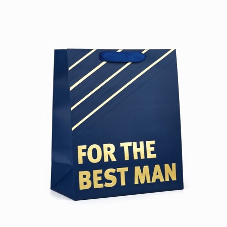 Packet Laminated Vertical For The Best Man, Ml 23 x 27 x 11.5 cm