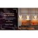 Suspended lamp with a replaceable lamp Ambrella Light, Traditional, TR3652, 3HE27, Color Gold