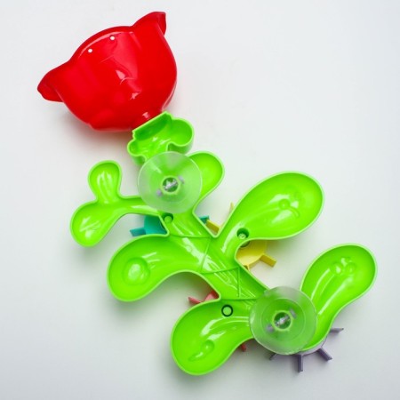 A set of bath toys "Flower - Mill", with a watering can-3