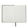 Leduced Diary A5, 160 sheets, Devente.emblem, firm cover of artificial leather with foam rubber, lies, block 70 g/m2, black