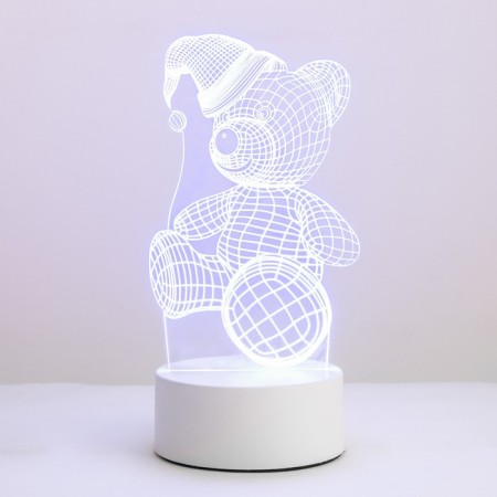 Lumber "Bear in a hat" Led RGB Risalux-9