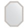 Mirror in the baguette frame, chrome mosaic 46 mm, 58x78 cm