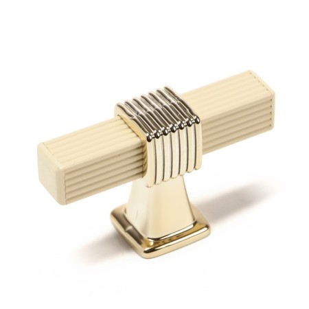 Handle button Cappio PK117, beige color