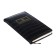 PROVING NACKEND, 80 sheets, 100x170 mm, Devente.grande, solid cover to leatzers with foam, stamping foil, block 70%, black