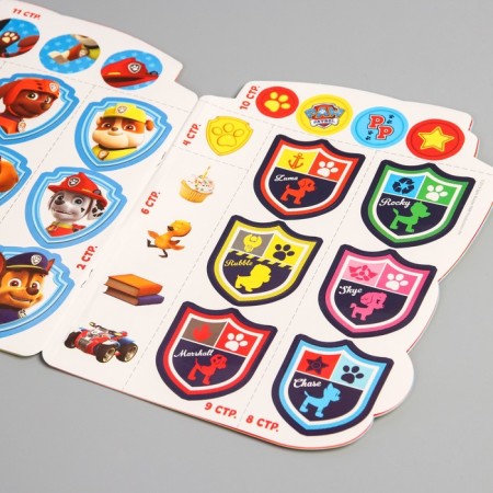 Set for creativity with stickers, PAW PATROL, 14 sheets-1