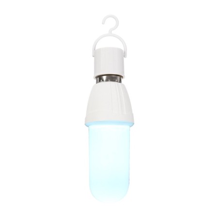 LED lamp, E27, 9 W, 6500K, 220 V, with a battery-1