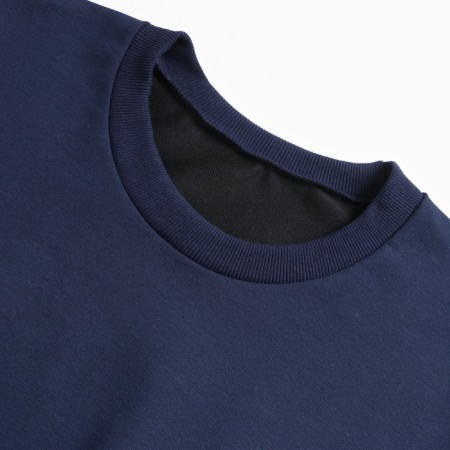 Male sweatshirt, dark blue color, size 48-1