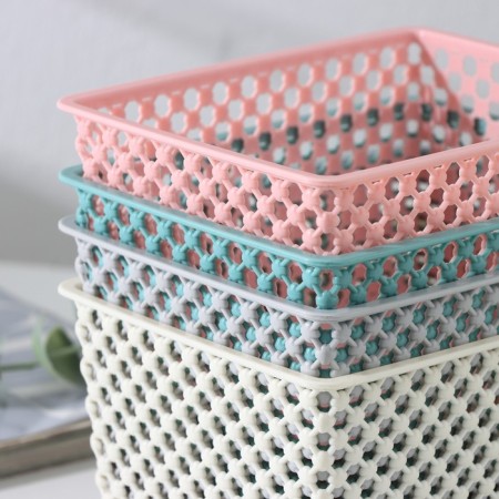 Basket for storage "Basket", plastic, 14.5 × 11.5 × 8 cm, color mix-4