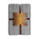 Texrepublic blanket, size 200x220 cm, gray color
