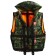 Rescue vest with the headrest "Captain", two -sided, medium, 80 kg