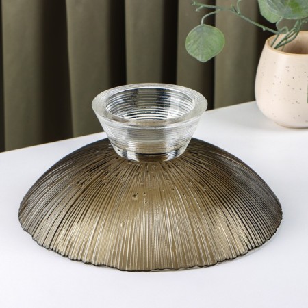 VAZ Glass for fruits "Fireworks", 1.4 l, 25 × 10 cm, color gray color-2