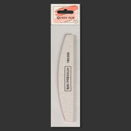 File - emery "Premium", abrasiveness 180/200, 18 cm, color gray color-4