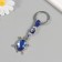 Keychain from the evil eye "turtle" 2.7x7.5 cm