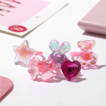 Children's "Assorted" Girls Girls, Mix shape, Mix color, dimensionless