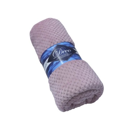 DECO “Rombica” blanket, size 150x200 cm, lilac color-2