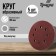 Circle of abrasive grinding under the "Velcro" tundra, perforated, 150 mm, p2000, 5 pcs.