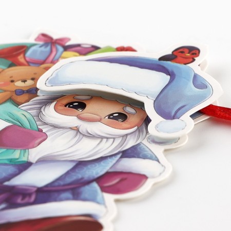 Garland on the tape make the 3D elements "New Year's characters", length 200 cm-3