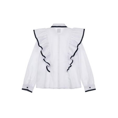 Blouse for a girl with ruffles, height 158 ​​cm-2