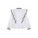 Blouse for a girl with ruffles, height 158 ​​cm