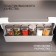 Organizer for storing bulk products, suspended, 32 × 13.5 × 9.5cm