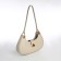 Bag Women's Baget on the zipper Textura, average size, dairy color