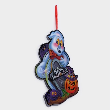 Decorative luminous jewelry (suspension) "Ghost" 36x25 cm-4