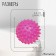 Massage ball Onlytop Pink, D = 6.5 cm