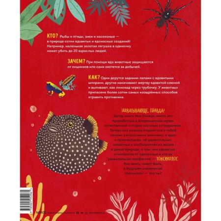 Poisonous animals. Who, why and how he uses poisons in the wild. Iko Romero-1