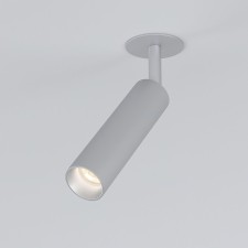 Lamp ceiling Elektrostandard, Diffe LED 8 W, 39x39x200 mm, IP20, Silver Color