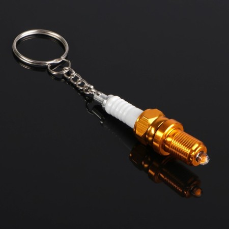 Cartage key key, a candle with a flashlight, golden