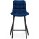 Barry Alst -Black Metal/Velur, black/blue 50x58x99 cm