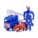 The inertial car "Firefight", with a firefighter and a dog, mix