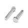 Bolt "LOM", with a hexagonal head, galvanized, Din933, M6x40 mm, 1 kg
