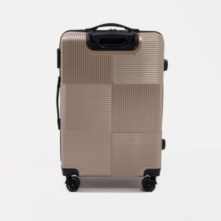 Middle suitcase 24 "Coded Castle, Golden Color-4