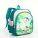 Baby backpack on a zipper, "chosen", green color
