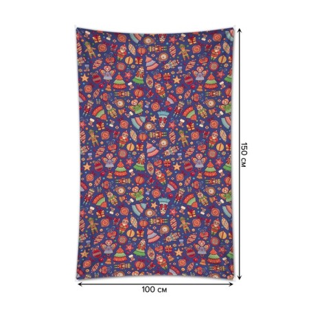 Decorative panel with photo printing "Retro toys", vertical, size 100x150 cm-1