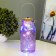 Nightnik "Dellos" LED from batteries purple 7x7x17.5 cm Risalux