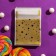 BOPP package with sticky tape, "stars", 7*7+3cm