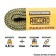 Paracord 550, nylon, neon -yellow snake, D - 4 mm, 10 m