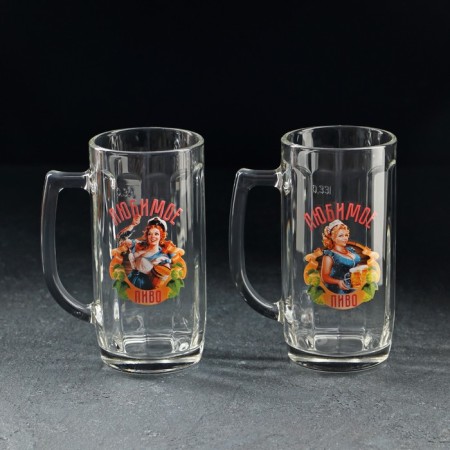 Beer mug "Favorite beer", 330 ml-1