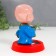 Plastic pendulum from the solar battery "Buddha with tars" 8x8x9 cm
