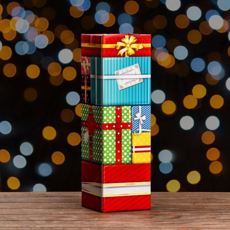 Gift box "Gifts", tower 12 x 12 x 40cm-2
