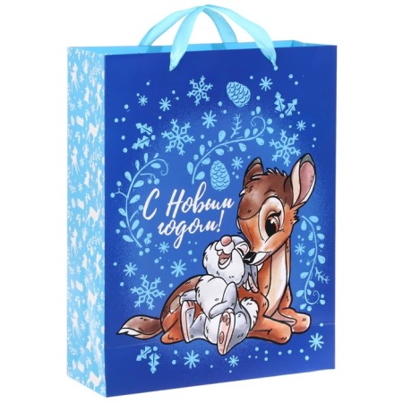 New Year. Gift package, 31x40x11 cm, packaging, Bambi-2