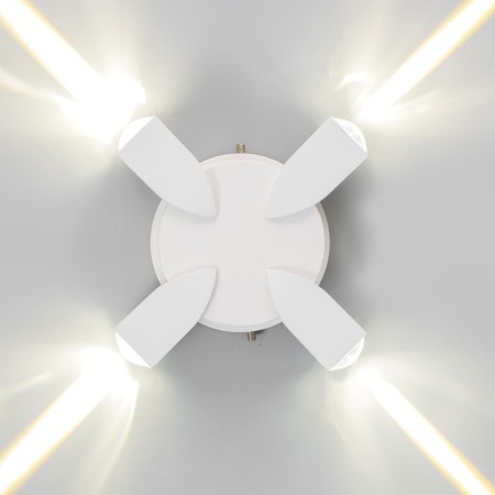 Lamp "Deco" 4xLED 4W 4000K IP66 white 16x4.3x16 cm