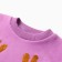 Kit for children (sweatshirt, trousers), purple color, height 92 cm