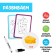 Set write-stand “I teach and write letters” cards with letters and pictures, marker