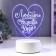 Lamp "Heart" LED RGB from the network 9.5x12x18 cm Risalux