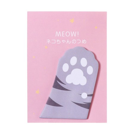 Block for records 45mm x 75mm 30l gray paw